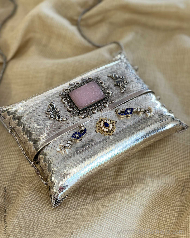 AS-X05575 Silver Clutch