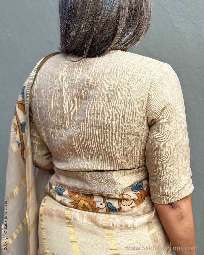 EE-X06388 Kalamkari Kota Cotton Sari