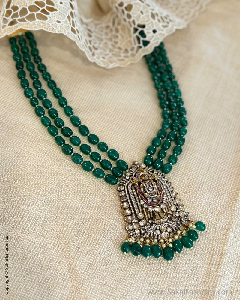 AJ-X06004M Green Mala Set