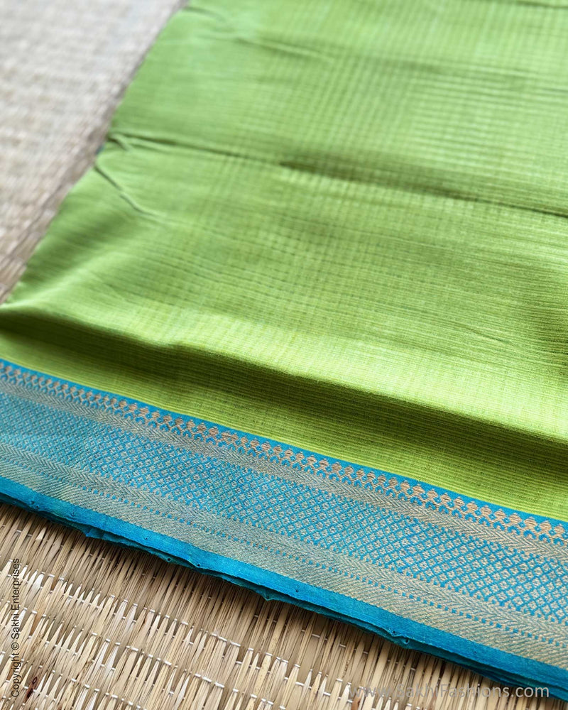 DP-X07345 Green Mangalagiri Saree