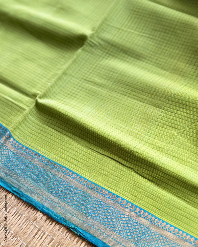 DP-X07345 Green Mangalagiri Saree