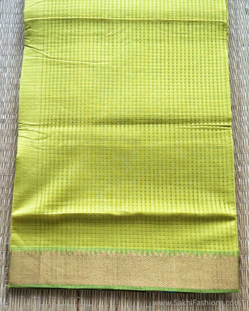 DP-X07350 Lemon Mangalagiri Saree