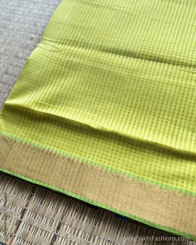 DP-X07350 Lemon Mangalagiri Saree