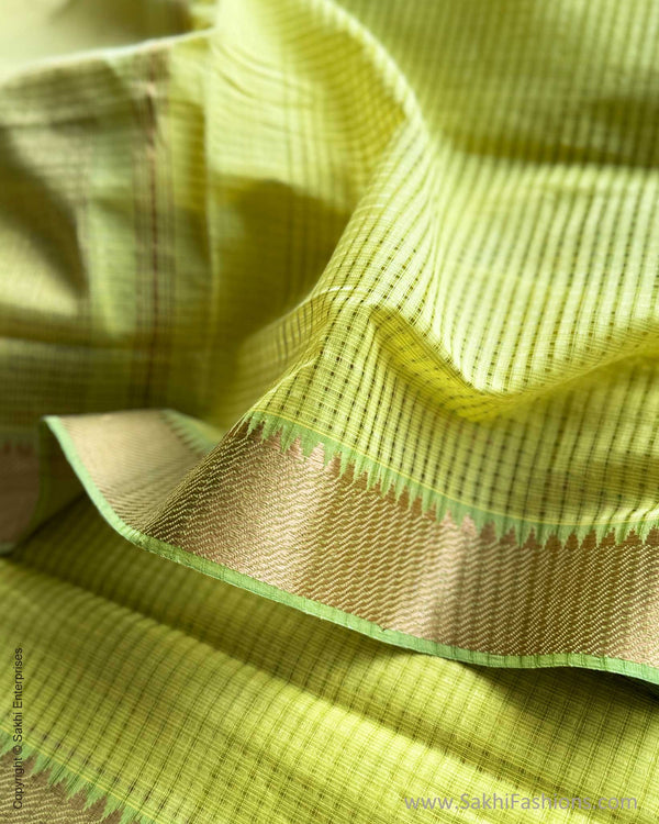 DP-X07350 Lemon Mangalagiri Saree