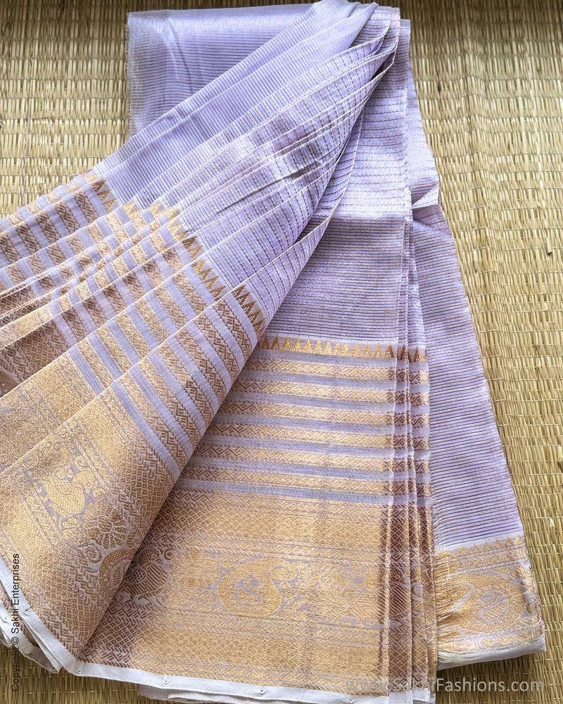 DP-X07337 Lilac Mangalgiri Silk