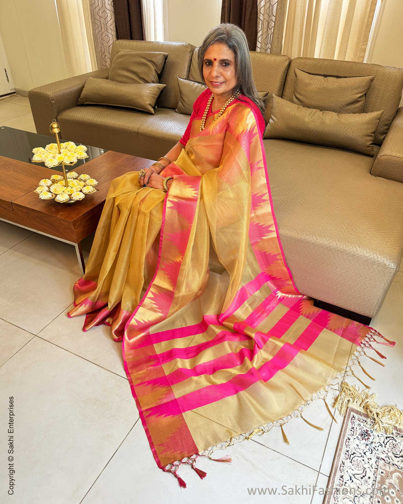 EE-X04501 Gold Kota Saree