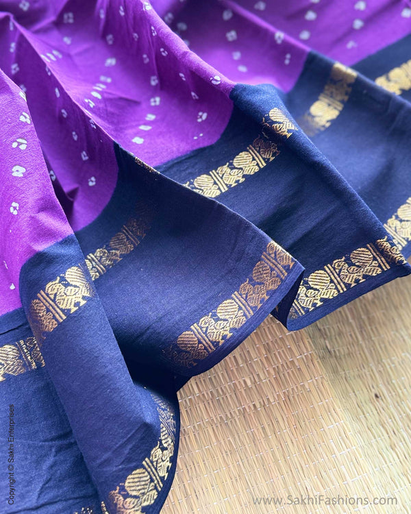 DP-X07070 Purple Madurai Cotton