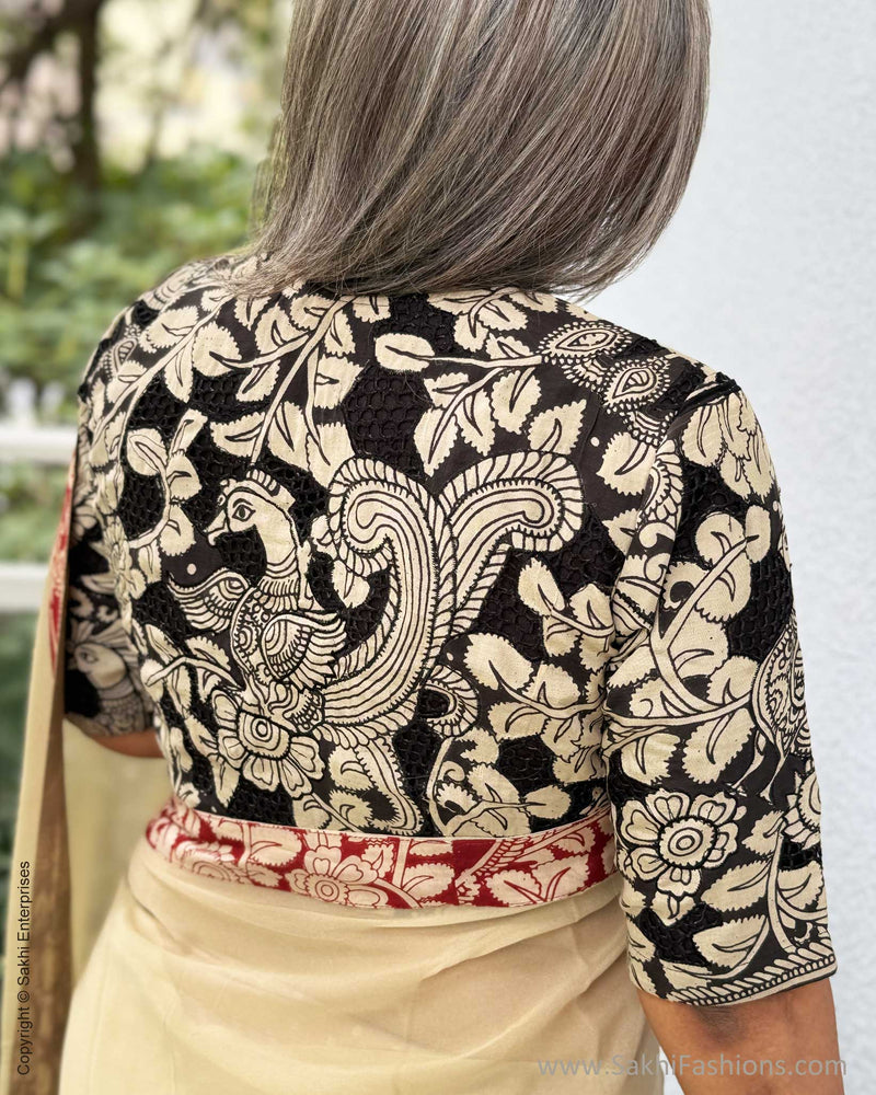 EE-X07621 Georgette Kalamkari