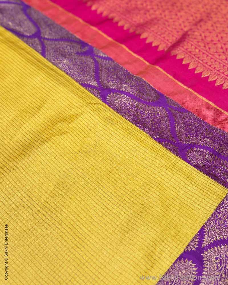 DP-X04323 Tussar Kanchi Collage Sari