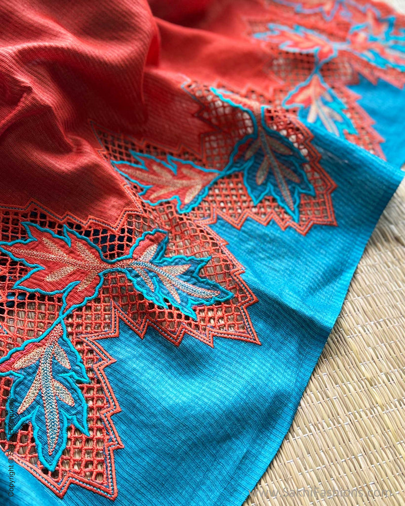 DP-X03360 Rising Cutwork Tussar