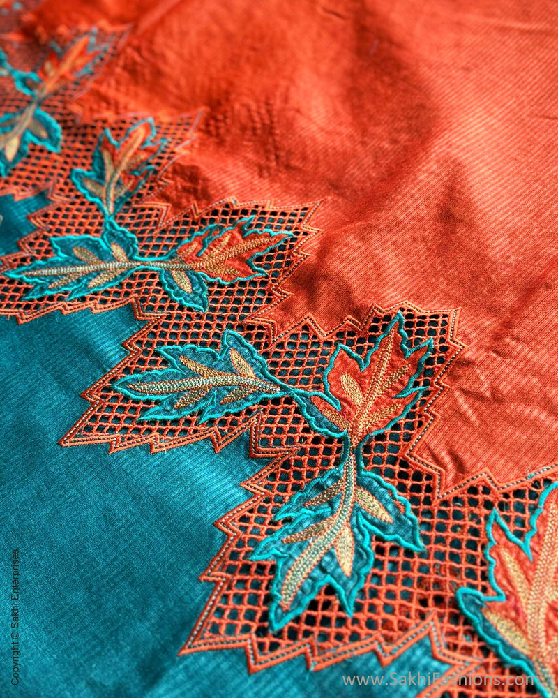 DP-X03360 Rising Cutwork Tussar