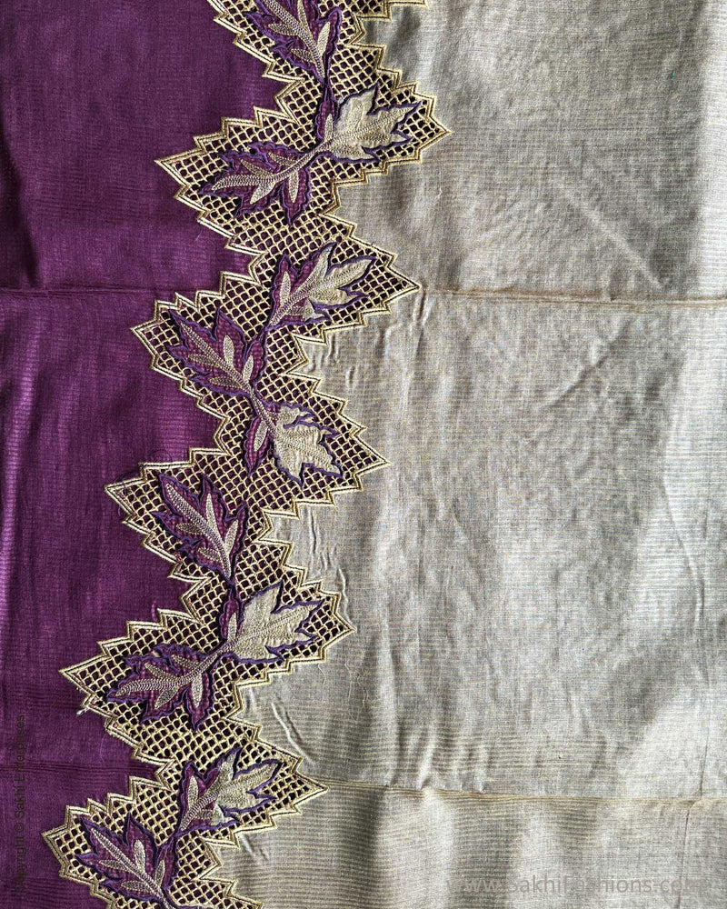 DP-X03354 Rising Cutwork Tussar