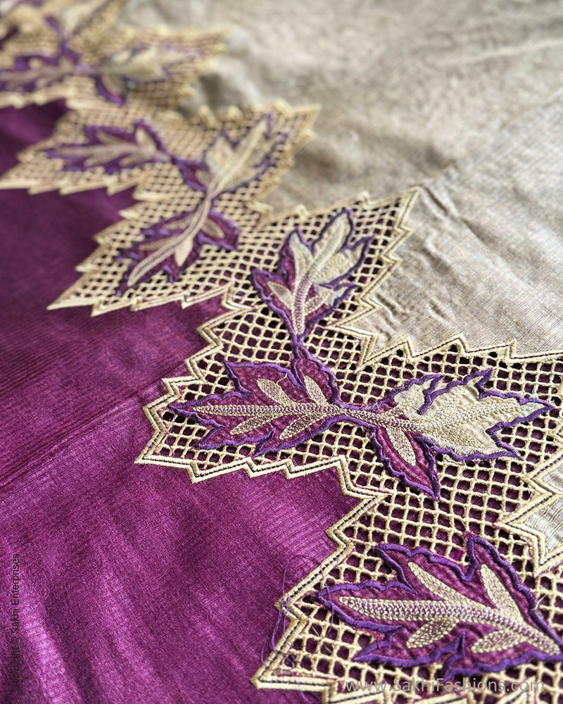 DP-X03354 Rising Cutwork Tussar