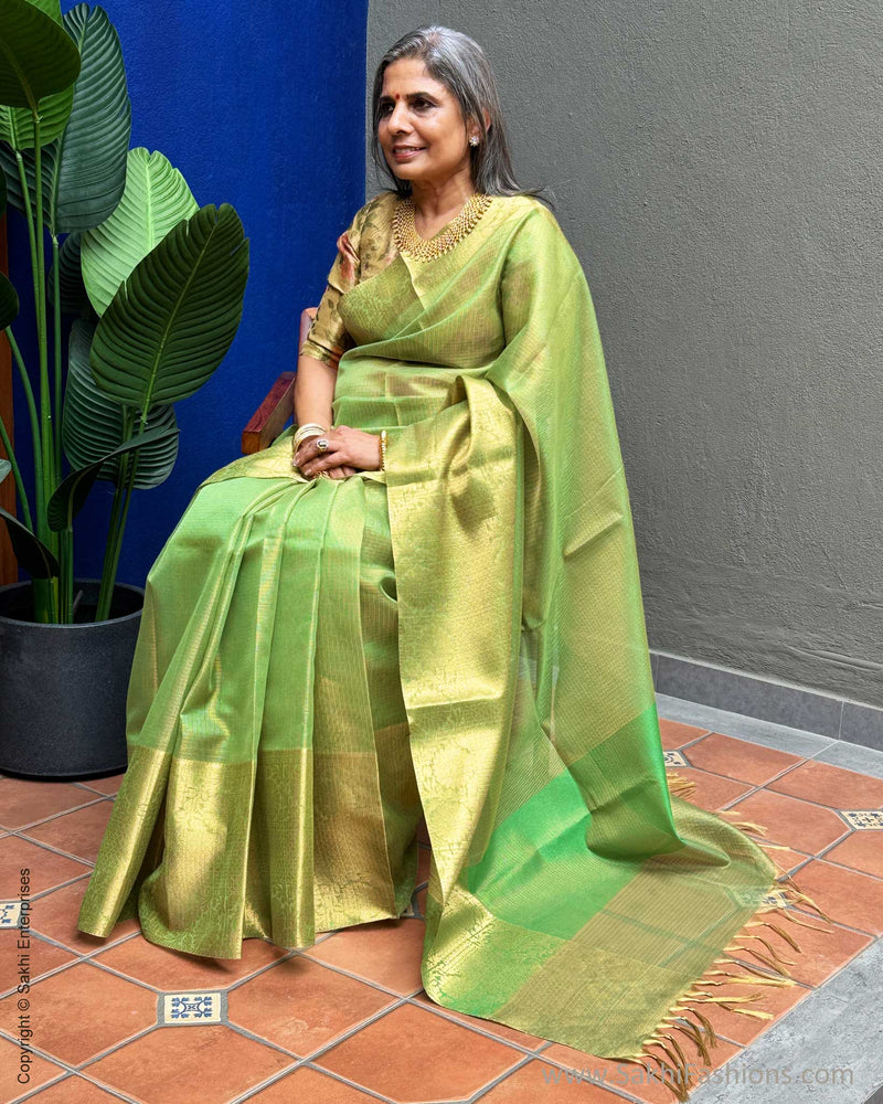 EE-X01682 Green Kota Saree