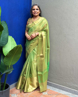 EE-X01682 Green Kota Saree