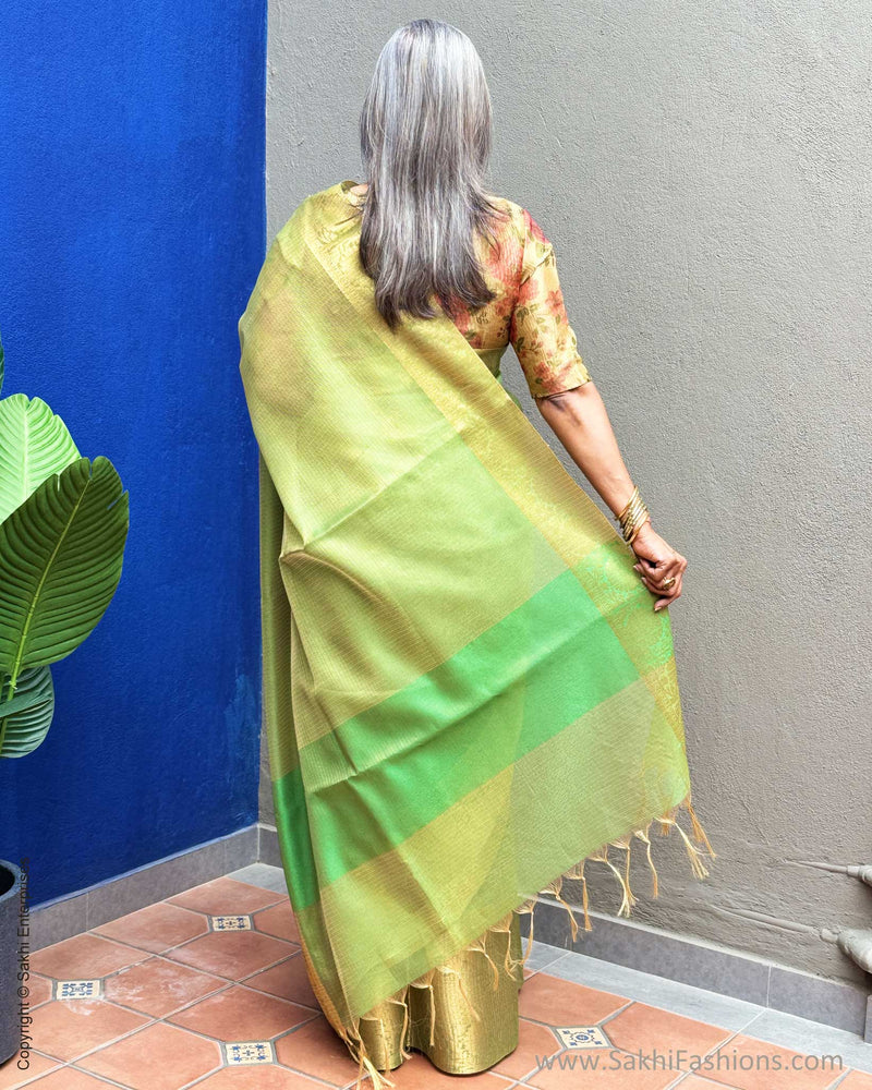 EE-X01682 Green Kota Saree