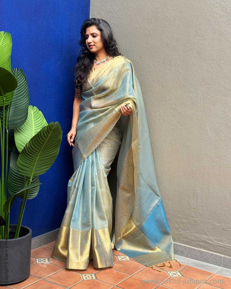 EE-X01679 Blue Kota Saree