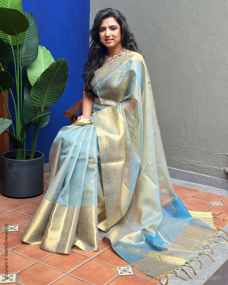 EE-X01679 Blue Kota Saree