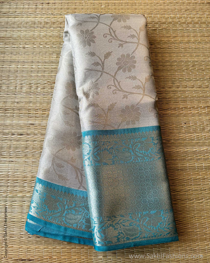 DP-X11057 Silver Tissue saree