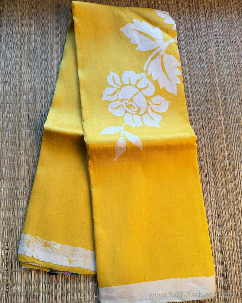 DP-X08646 Yellow Batik Sari