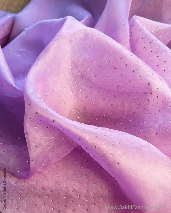 DP-X11802 Lilac Organza silk sari