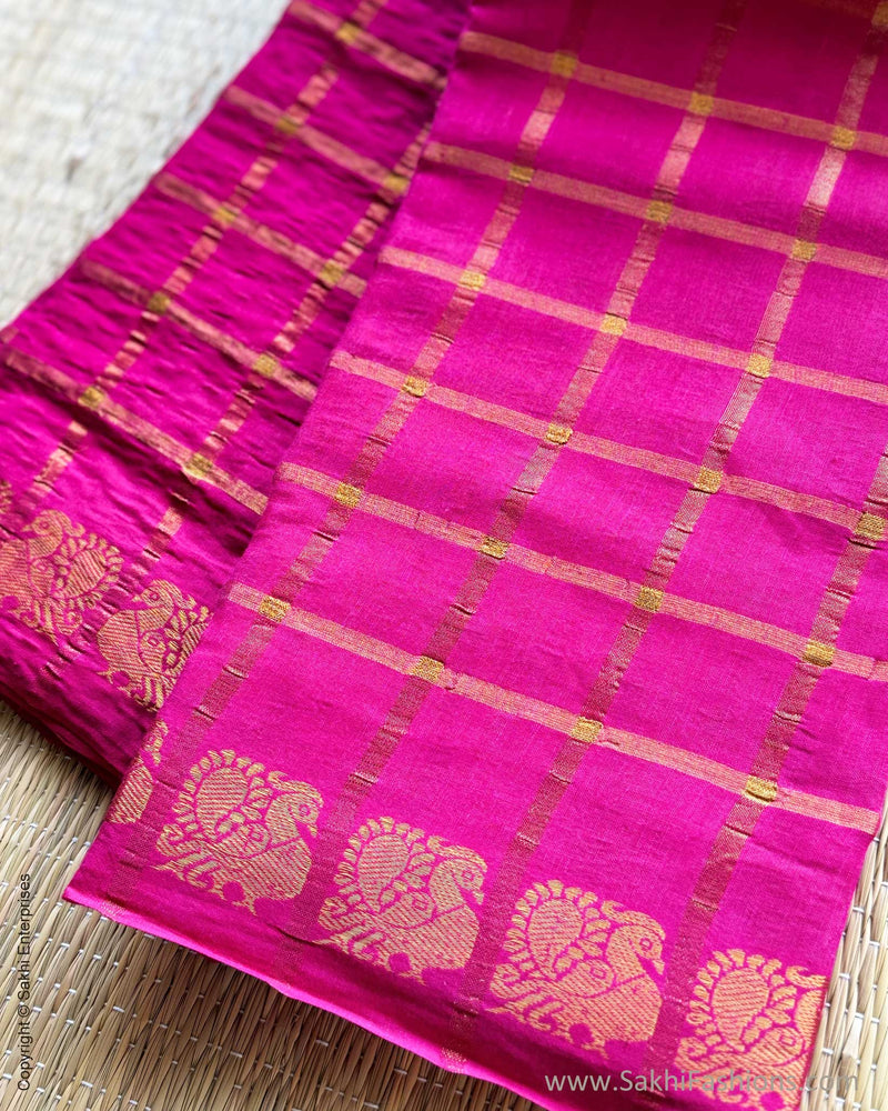 DP-X06374 Pink Madurai Cotton