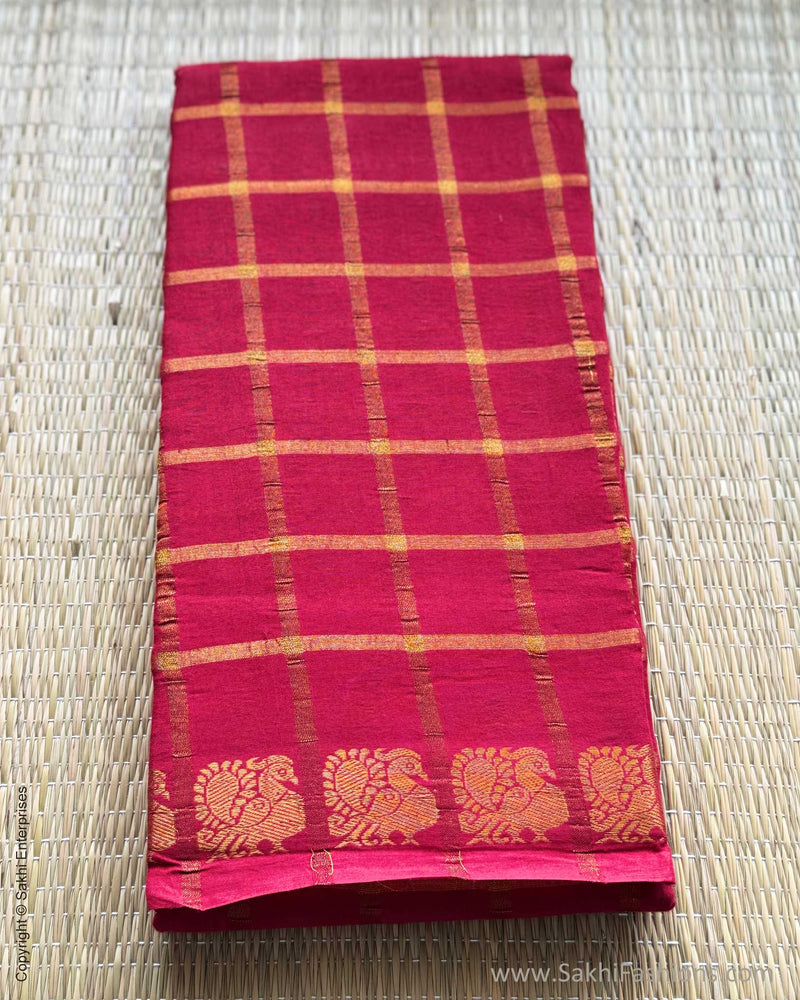 DP-X06373 Red Madurai Cotton