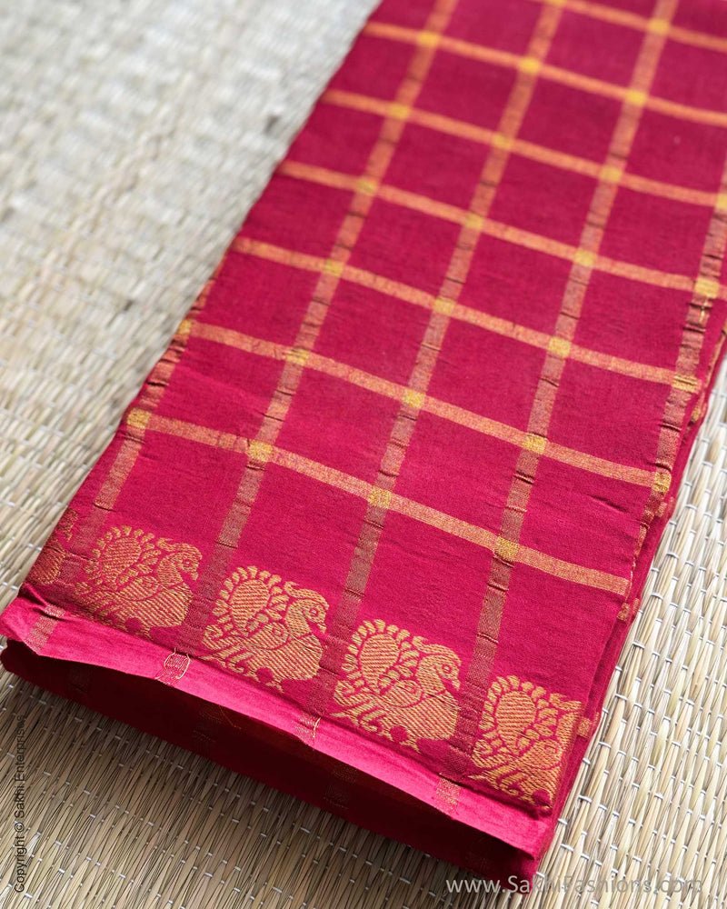 DP-X06373 Red Madurai Cotton