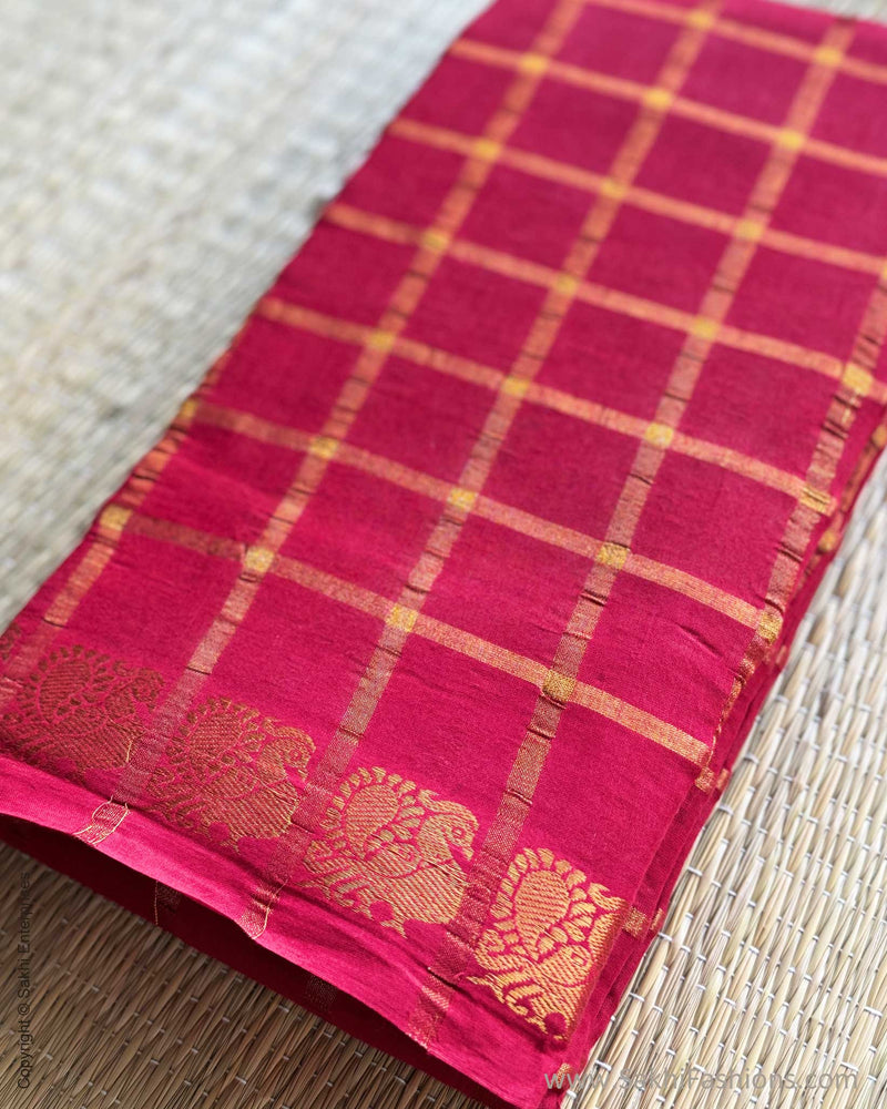 DP-X06373 Red Madurai Cotton