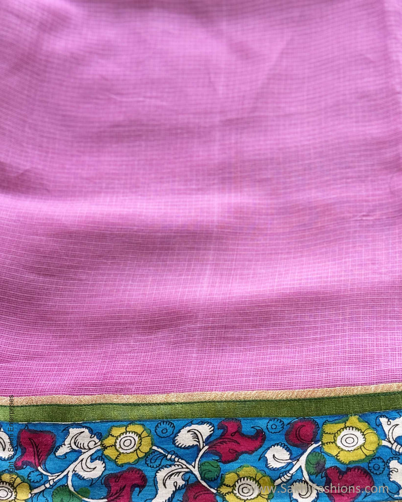 DP-X07763 Kalamkari Kota Cotton Sari