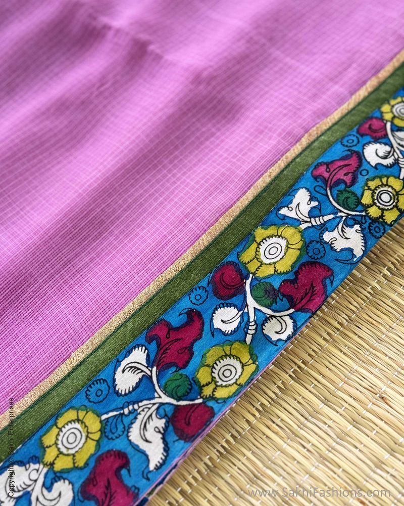 DP-X07763 Kalamkari Kota Cotton Sari