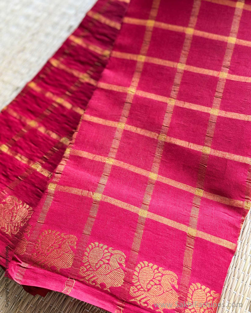 DP-X06373 Red Madurai Cotton