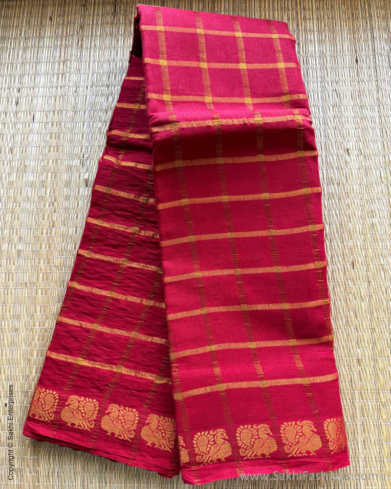 DP-X06373 Red Madurai Cotton