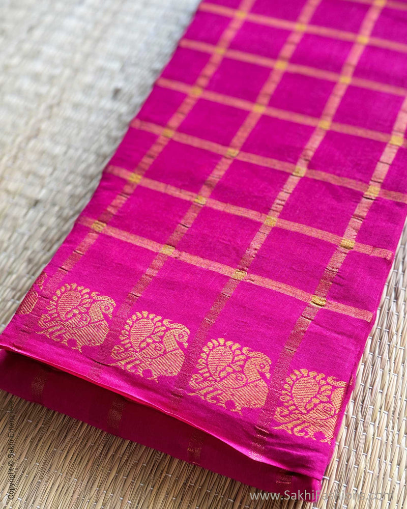 DP-X06374 Pink Madurai Cotton