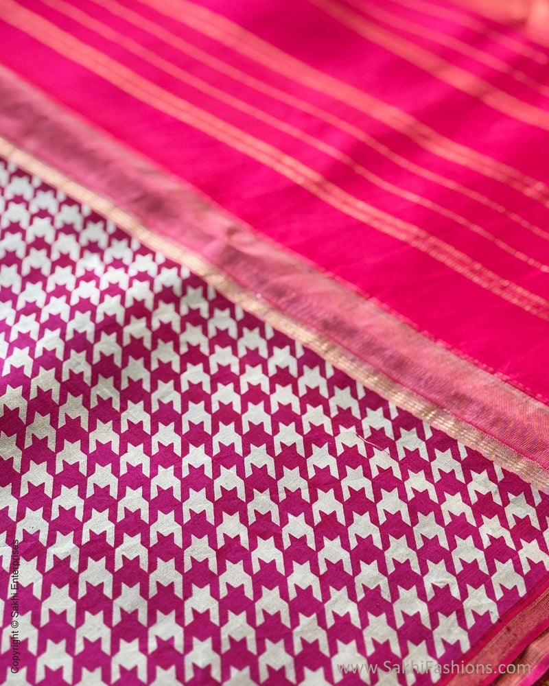 DP-X13761 Houndstooth Kanchi Sari