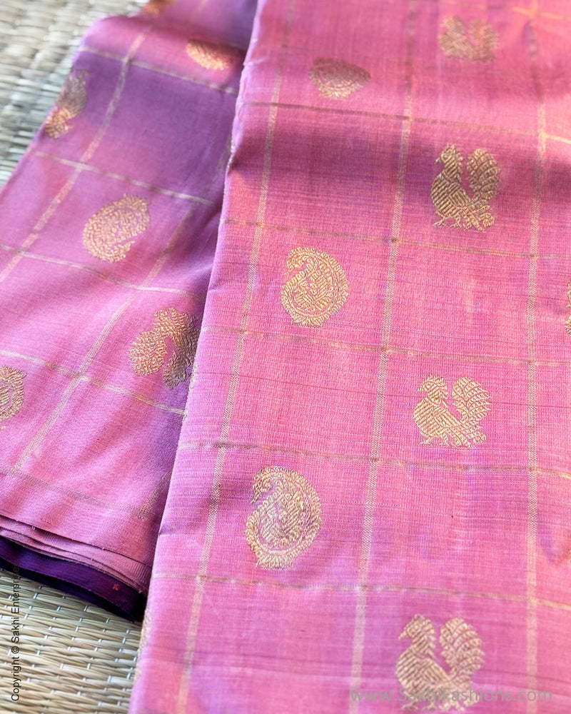 DP-X13896 Onion Pink Kanchi Sari