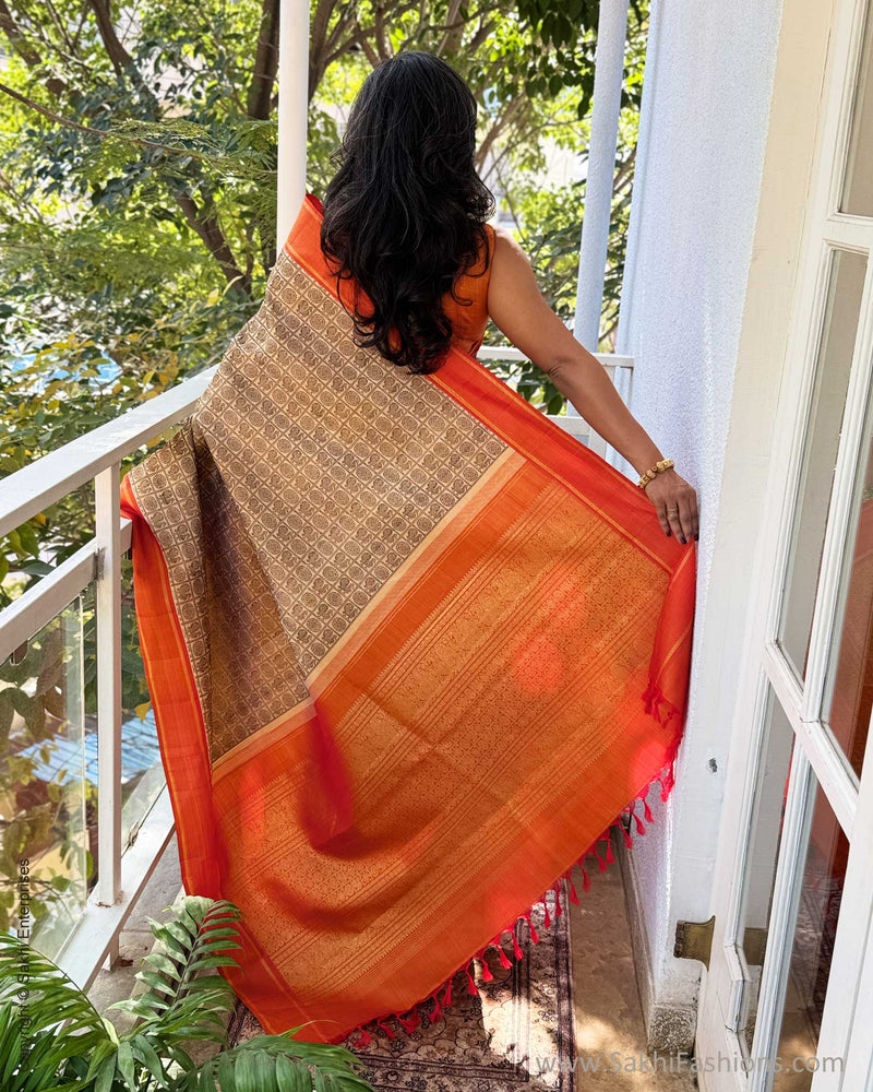 EE-X14624 Thread work Kanchi Sari