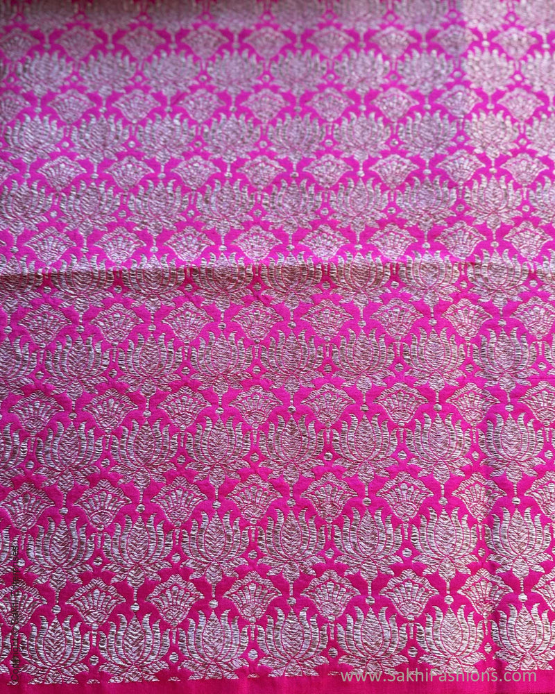 BL-X15909 Pink Banarsi Blouse