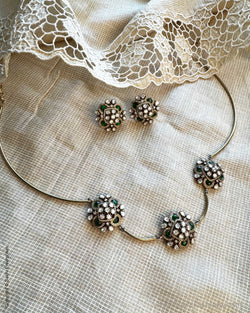 AJ-X16374 Statement Necklace Set