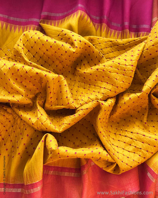 DP-X16344 Yellow Bandhini Kanchi