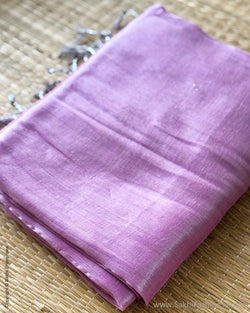 DP-X15956 Pink Tissue Cotton Sari