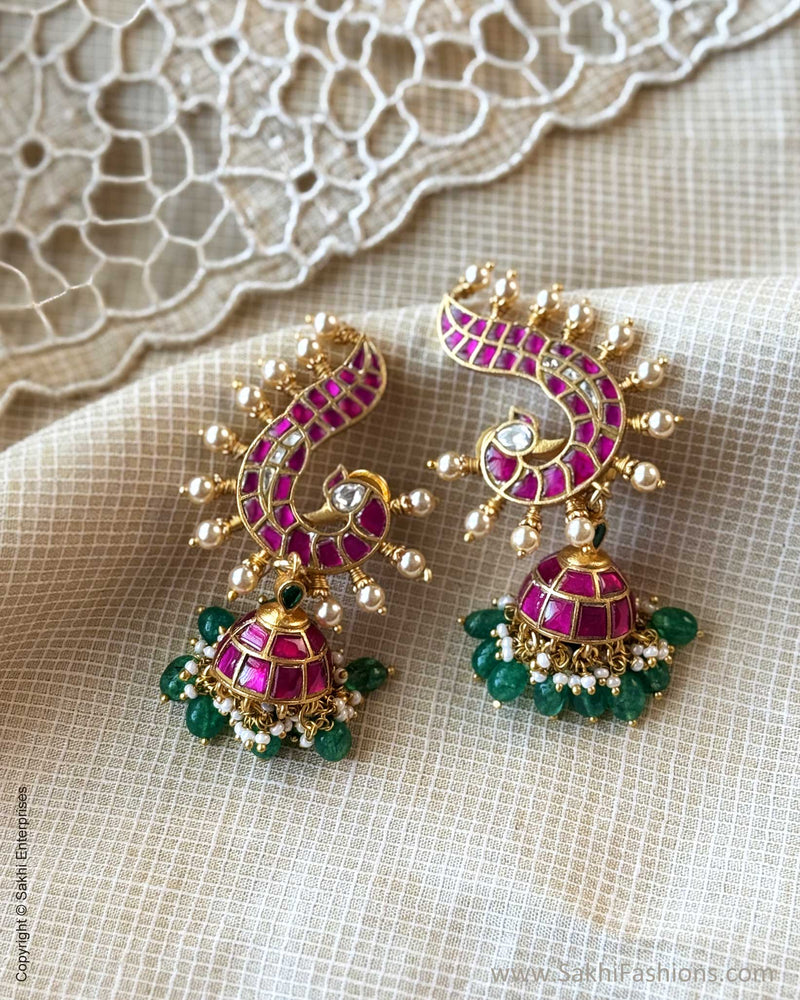 AJ-X16845 Gold Jumka Earring