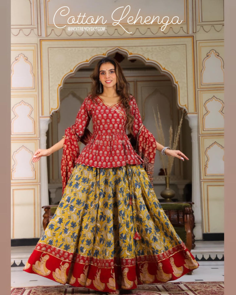 Senhora Dresses Titlee vol 2 Crushed Silk lehenga choli