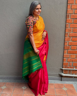 EE-X08887 Kanchi Korvai Saree