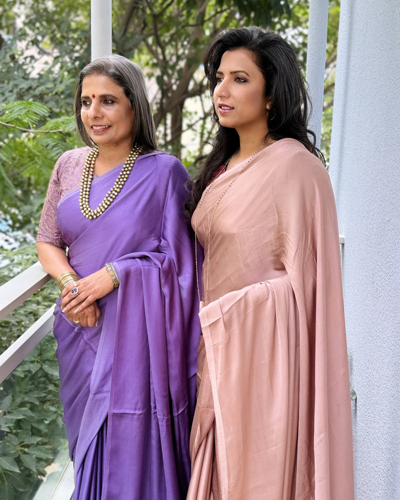 EE-X08882 Lilac Modal Saree