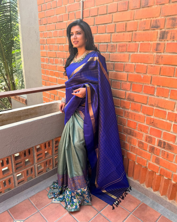 EE-X15532 Kanchi Frill Sari