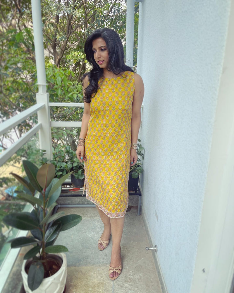 EE-V19764 Yellow Kota Salwar