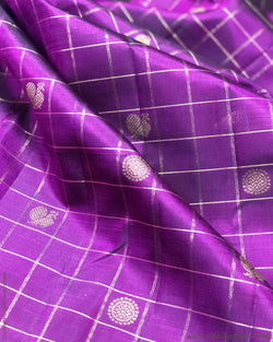 BL-F26241 Violet  Kanchi Blouse fabric