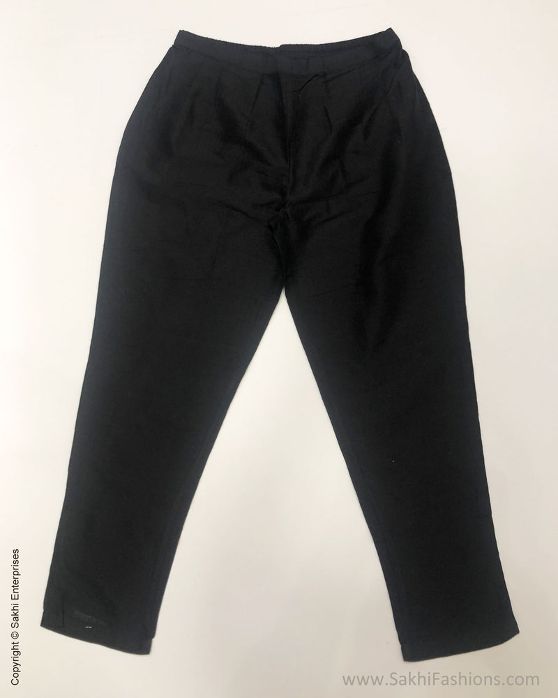 Crop Black Pants / High Waist Pants / Cigarette Trousers / Front Pleat  Pants / Straight Leg Pants Classic Trousers for Ladies S - Etsy