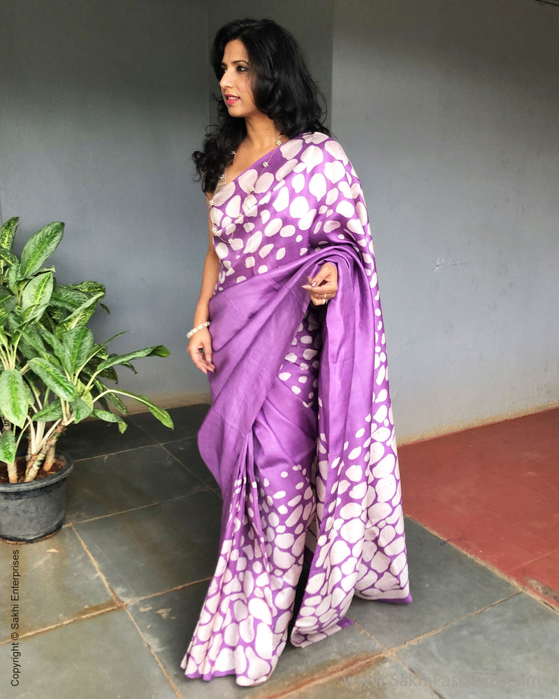 EE-S29099 Lilac Batik Sari